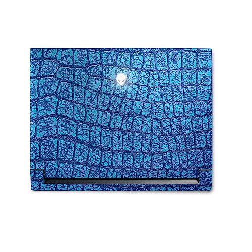 Image of MightySkins Carbon Fiber Skin Compatible With Alienware M18 R1 (2023) Full Wrap Kit - Vibrant Gator | Protective, Durable Textured Carbon Fiber Finish | Easy To Apply & Change Styles | Made in the USA