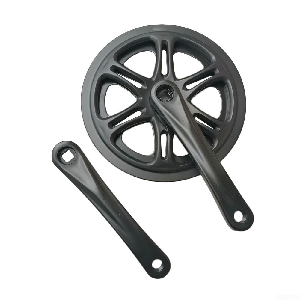 Para bicicleta plegable bielas 48T 170mm plato individual con diseño protector protector