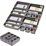 🗃【Hochwertiges Material】：Aufbewahrungsboxen Organizer aus vliesstoff, verschleißfest und langlebig, weich und atmungsaktiv, nicht reizend. Das diagonale Reißverschlussdesign erhöht die Stabilität, macht den Schubladen-Organizer leichter und stärker und bietet Ihnen mehr Komfort. Faltbox Kleiderschrank Organizer ohne komplizierten Installationsvorgang dauert das Öffnen nur wenige Sekunden. Es kann bei Nichtgebrauch einfach zusammengeklappt werden, was Platz spart und leicht zu transportieren ist.