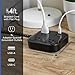GE UltraPro 3-Outlet Surge Protector with USB, 245 Joules, 1 USB-A & 1 USB-C Port, 4ft Braided Extension Cord, Flat Plug, Adapter-Spaced Outlets, ETL Certified, Black, 85876