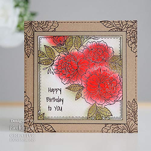 Woodware Jane Gill-Camellia Spray-Clear Stempelset, 4 x 6 inch - Image 4