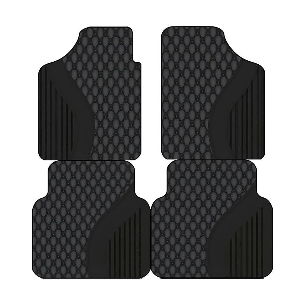 ZYIOPKG Car Floor Mats, for Citroën C8 C6 C5 C4L C4 C3 C2 C1, All-season, stain-resistant, easy-to-clean, non-slip mat, simple design,B