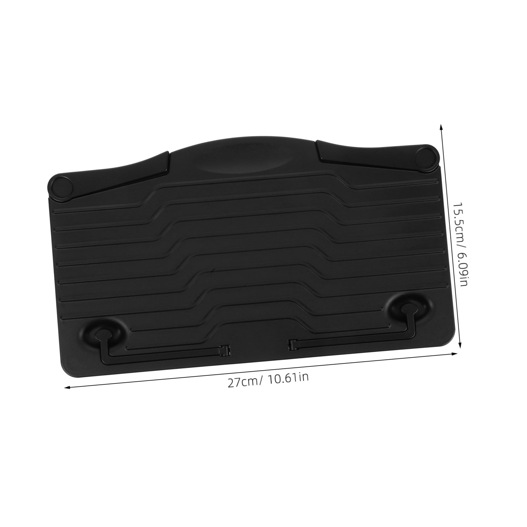 HOMSFOU Desktop Sheet Music Stand Sturdy and Portable Book Holder for Textbooks Recipes and Music for Home School and