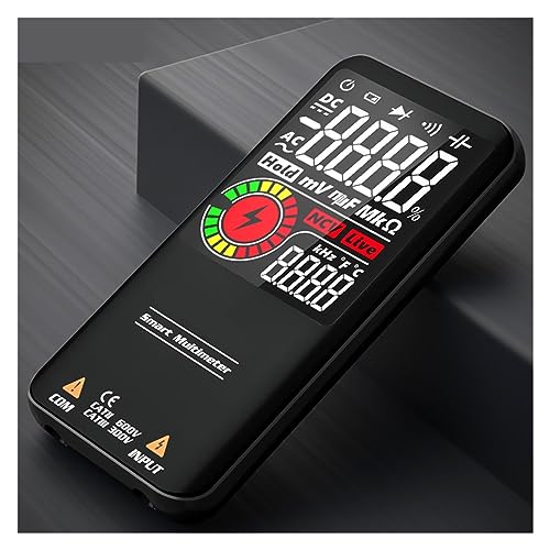 Multímetro digital portátil con detector EMF y batería de litio miniatura 2