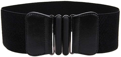 VOCHIC Cinturón de vestir elástico ancho para mujer cintura elástica