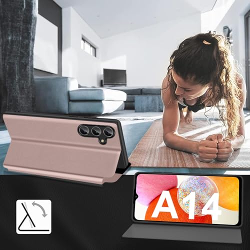 Protège écran Samsung Galaxy A14 étui antichoc fini les rayures rose - 2