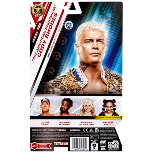 wwe Figurine The american nightmare Cody Rhodes serie 159 - vue 7