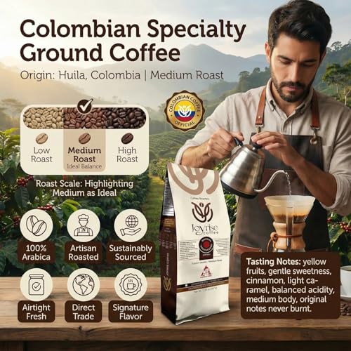 Café en grano colombiano premium tueste medio 500g miniatura 3