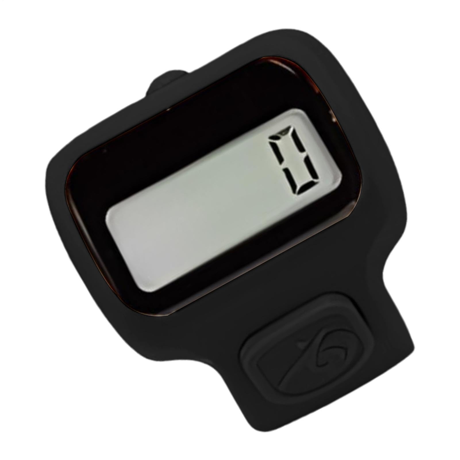 Electronic Finger Counter - Portable Digital Tally Clicker for Accurate Counting, Compact Handheld Ergonomic Design, Touch Button + Adjustable Finger Ring Strap, Durable ABS Lightweight Build - fo