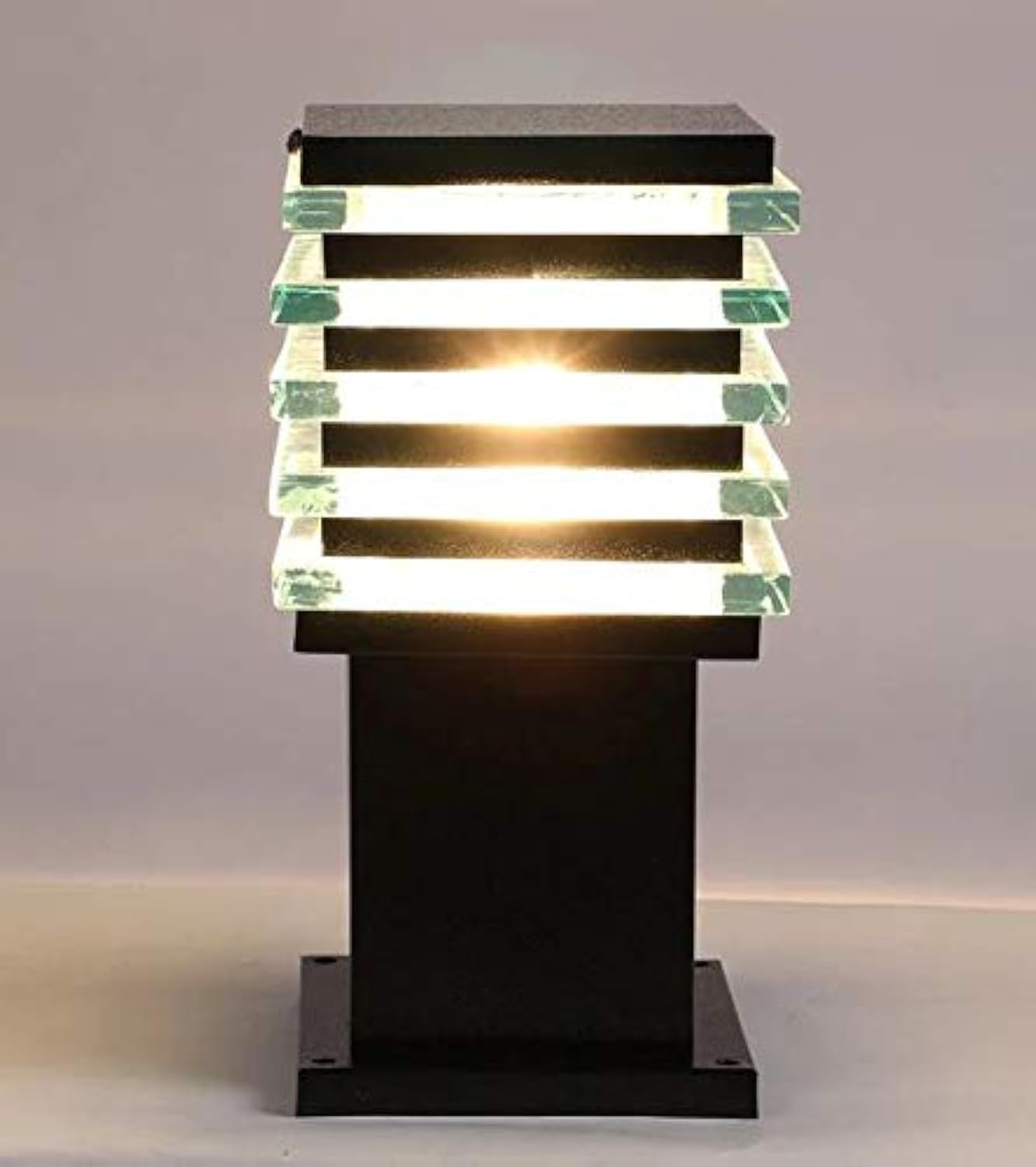 Areezo Outdoor Waterproof LED Light for Home Gate | Modern Decorative Lamp for Entrance, Garden & Boundary Pillar | Weatherproof Outdoor Fixture (Bulb Not Included)