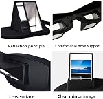 Valuu Verres Lazy Verres Lit Verres Verres lazy Spectacles Horizontal Verres haute définition Verres Prism Periscope Lie Down Lunettes de vue pour la lecture et l'observation TV en lit unisexe