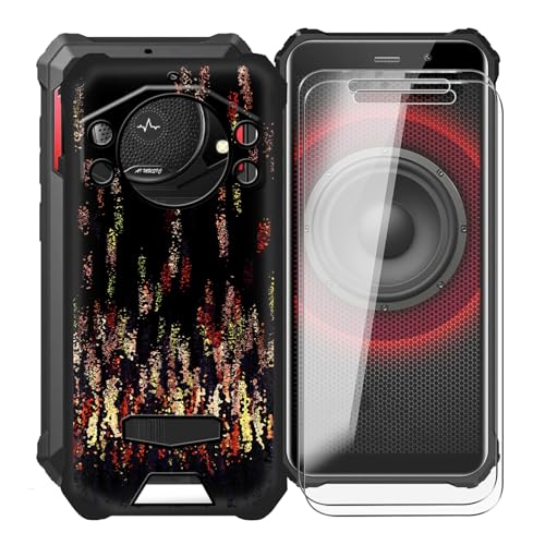 Coque FOSSIBOT F101 Pro silicone noir antichoc idéal chantier sport extrême et randonnée