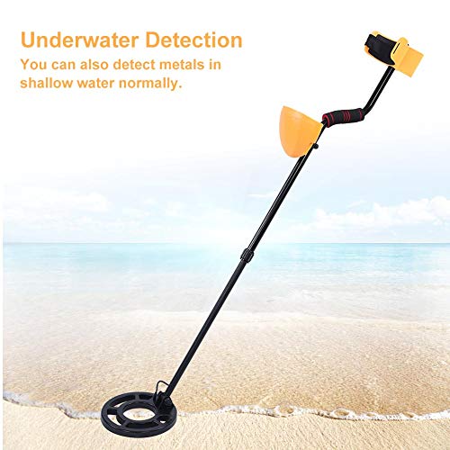 Sxhlseller Detector de Metales, Detector de Metales de Profundidad de Detección de 3-10 Pies, Escáner de Detección de Metales de Alta Sensibilidad, Escáner de Metales para Gold Digger