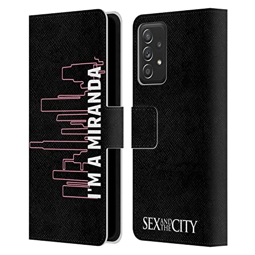 Housse Samsung Galaxy A53 5G cuir Sex and The City Miranda étui protection portefeuille