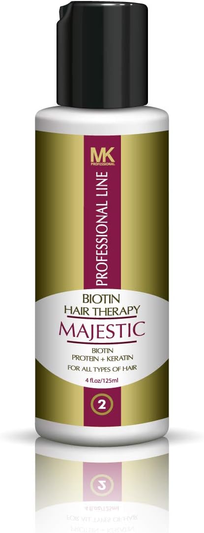 Majestic Hair Biotin Therapy 125ml (4 OZ) - Formaldehyde Free