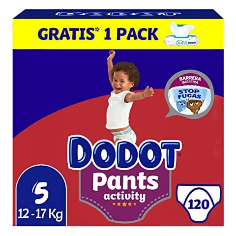 Dodot Pañales Bebé Activity Pants Talla 5 Cover