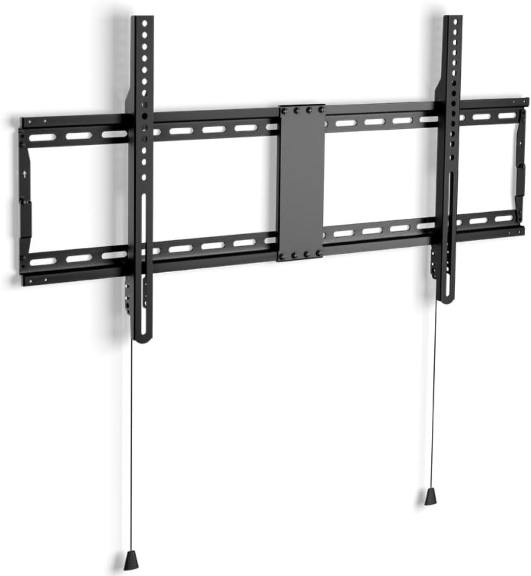 Goobay 49742 Wall Mount 75 Inches Extra Flat for Large Televisions from 43 to 100 Inches to 75 kg Max. VESA 800 x 400