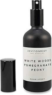 ENVIRONMENT Inspired by 5-Star Resort ARH Room Spray, 100ml Air Freshener (White Woods | Pomegranate | Peony) Home Fragrance Accessories, Room Perfume, Room Deodorizer, Vegan & Cruelty-Free