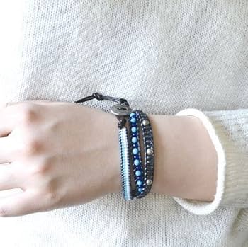 Amazon | MIYUKI ラップブレスレットキット パート2 ターコイズ