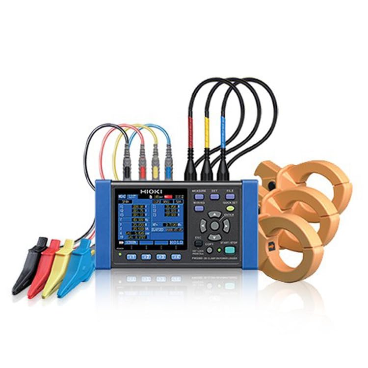 HIOKI CLAMP ON POWER LOGGER PW3360-21 with Harmonic Analysis