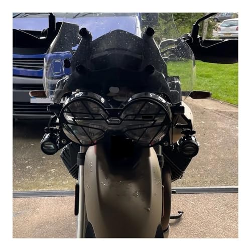 Maille protection phare Moto Guzzi V85TT calandre capot pliable 2019-2024