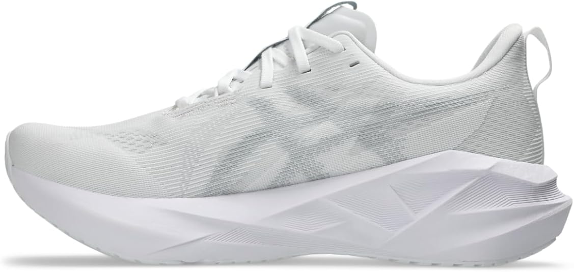 Amazon | ASICS メンズ NOVABLAST 5 ランニングシューズ, ホワイト