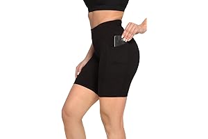 High-Waisted Black Biker Shorts: The Perfect Fit for Women