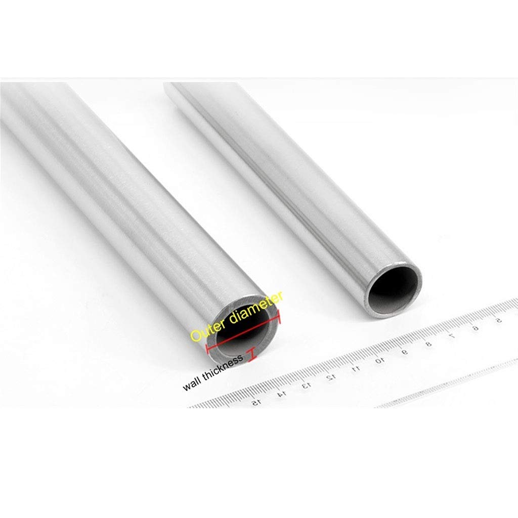 MDD 304 Edelstahlrohr-Präzisionsrohr, Außendurchmesser 10mm, Wandstärke 2mm, Innendurchmesser 6mm (Size : 60cm)