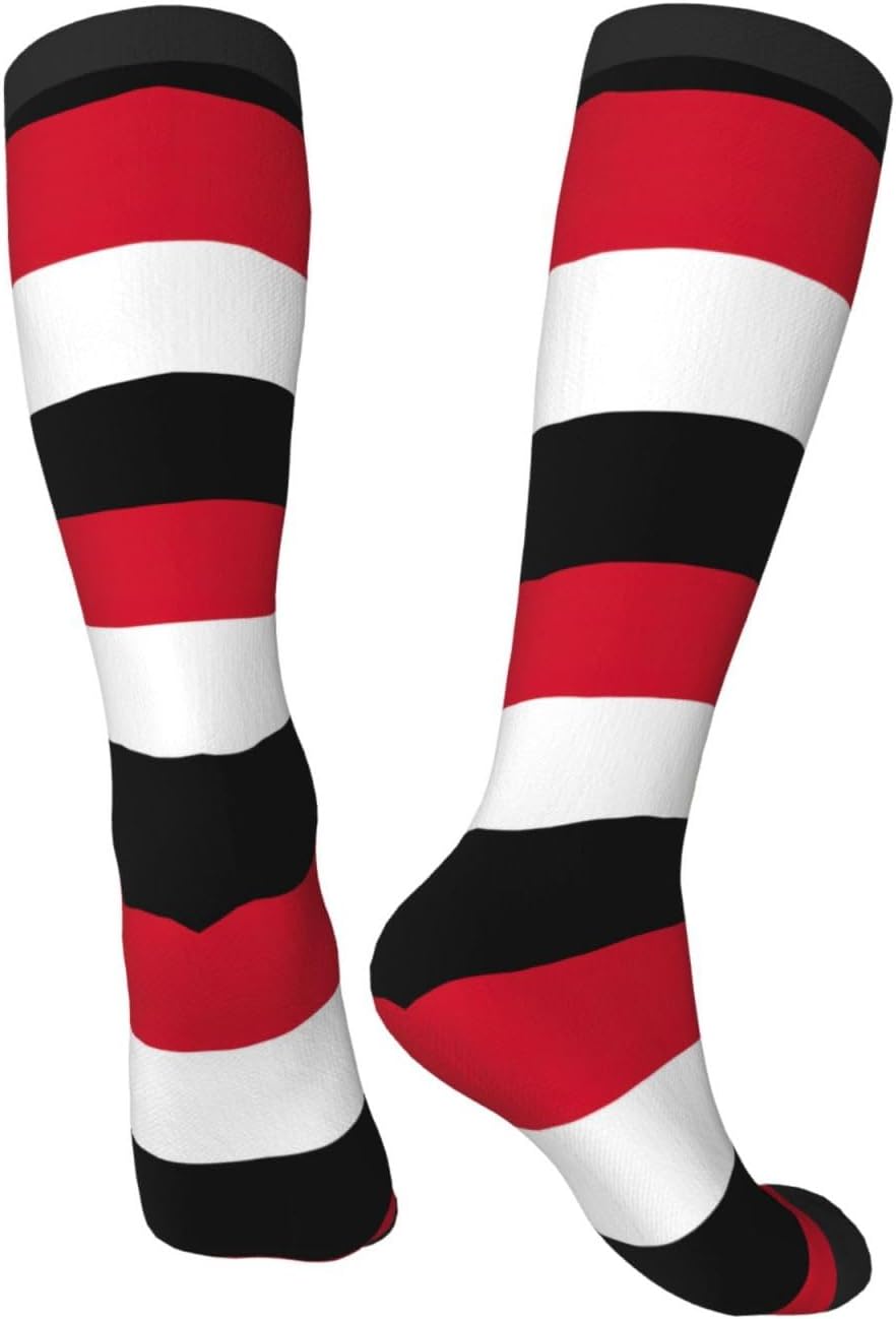 Egyptian Flag Print Adult Socks, Elastic Stretch Socks,Soft Breathable For Daily Sports Casual Wear