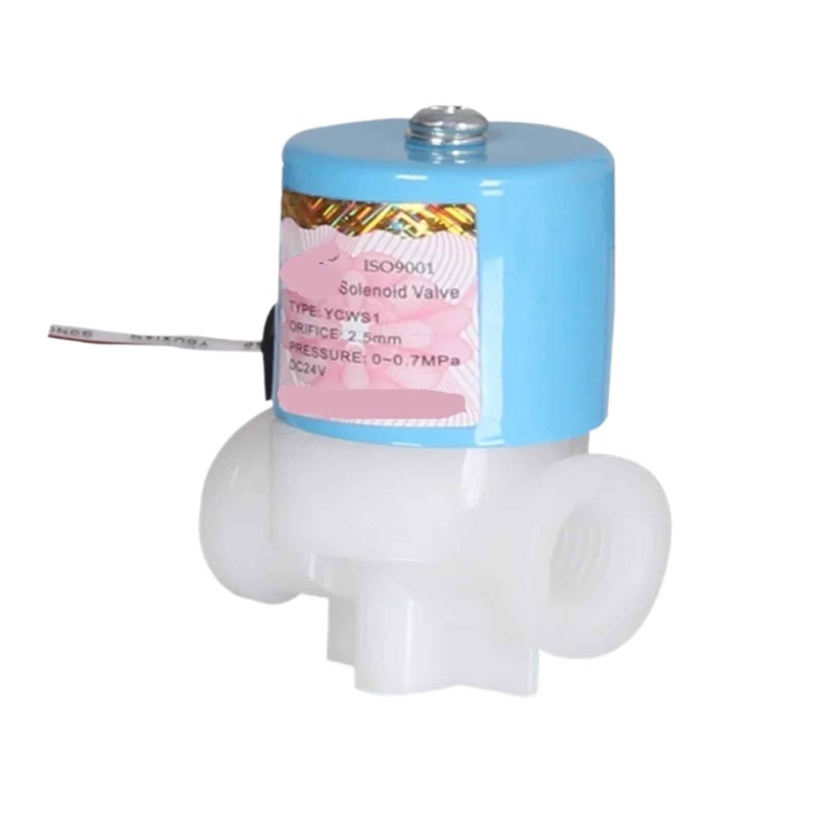 Électrovanne plastique 220V CA pour circuit eau et air 1/4 NPT