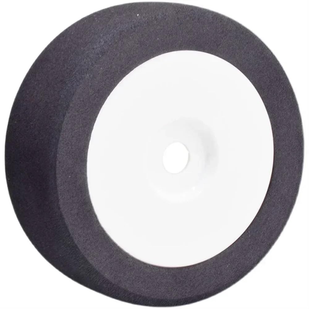Set di pneumatici e cerchioni in schiuma in scala 1/8, set da 118 mm, esagonale da 17 mm, compatibile con veicoli da corsa RC(RED)