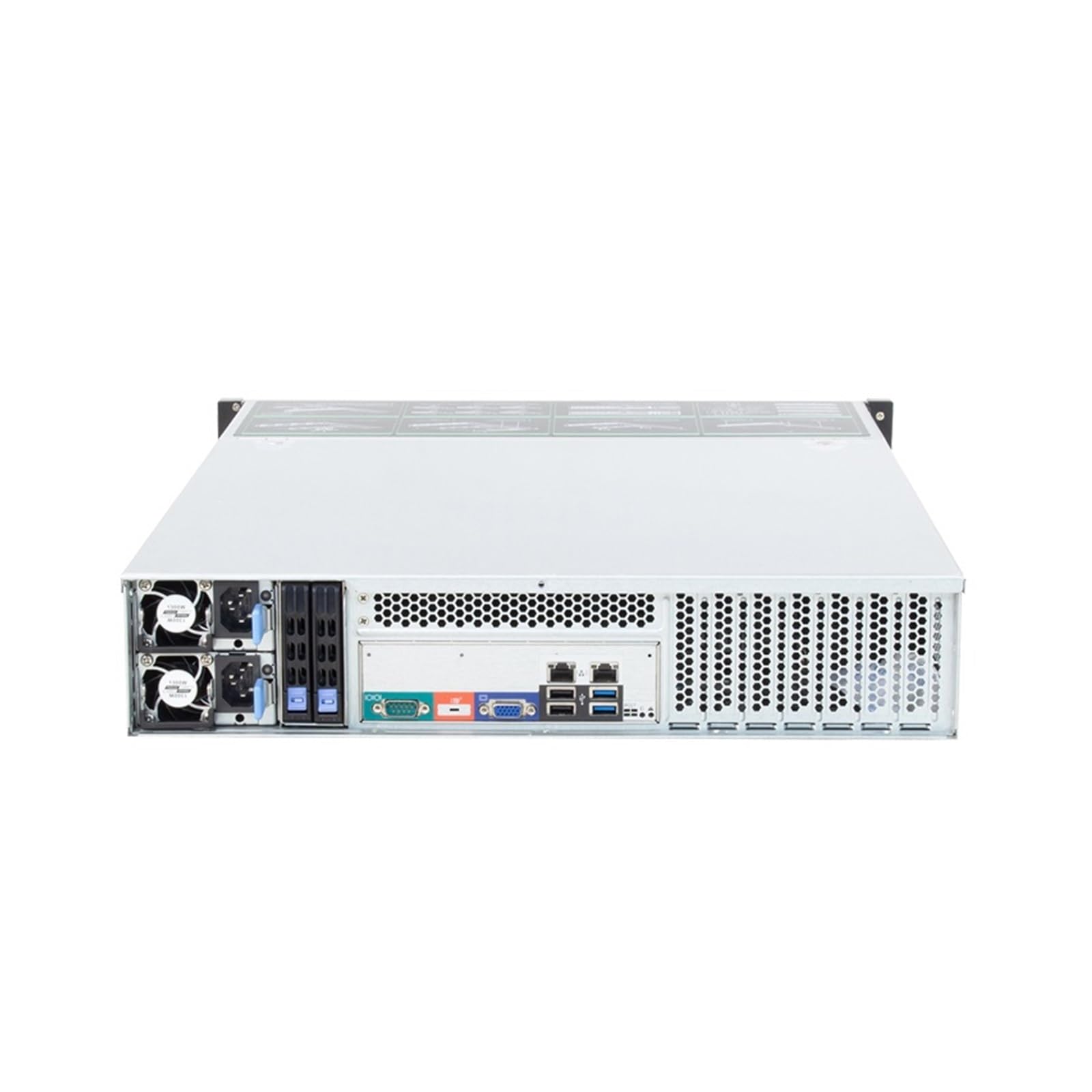 2u 12bays obudowa serwera hot swap L = 650 mm ogromna obudowa do przechowywania hotplug z płytą montażową do chmury/NVR/NAS/IPFS (6 GB SAS SGPIO)