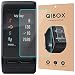 Garmin Vivoactive HR Tempered Glass Screen Protector (3-Pack), QIBOX 9H Hardness Multi-layer Explosion-proof and Anti-Bubble Screen Guard for Garmin Vivoactive HR