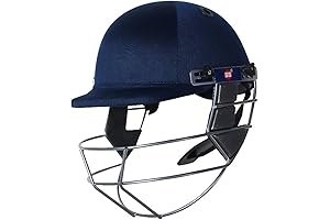 SS Cricket Royal Premium Grade Cricket Helmet - Large Navy Blue