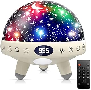 Night Light Kids Star Projector Baby Sensory Lights Toys White Noise Machine Baby with 29 Soothing Sounds Baby Night Light for Kids Children Boy Girl Gifts Baby Sound Machine with Timer and Remote