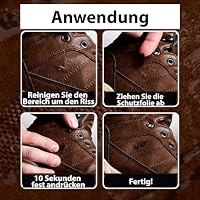 Reparatur Flicken für Daunenjacken, Zelte, 11 Stk, Wasserdicht, Braun – Ansicht 2