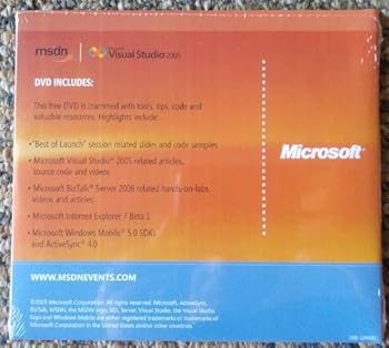 CD-ROM Microsoft Visual Studio 2005 Standard Edition Book