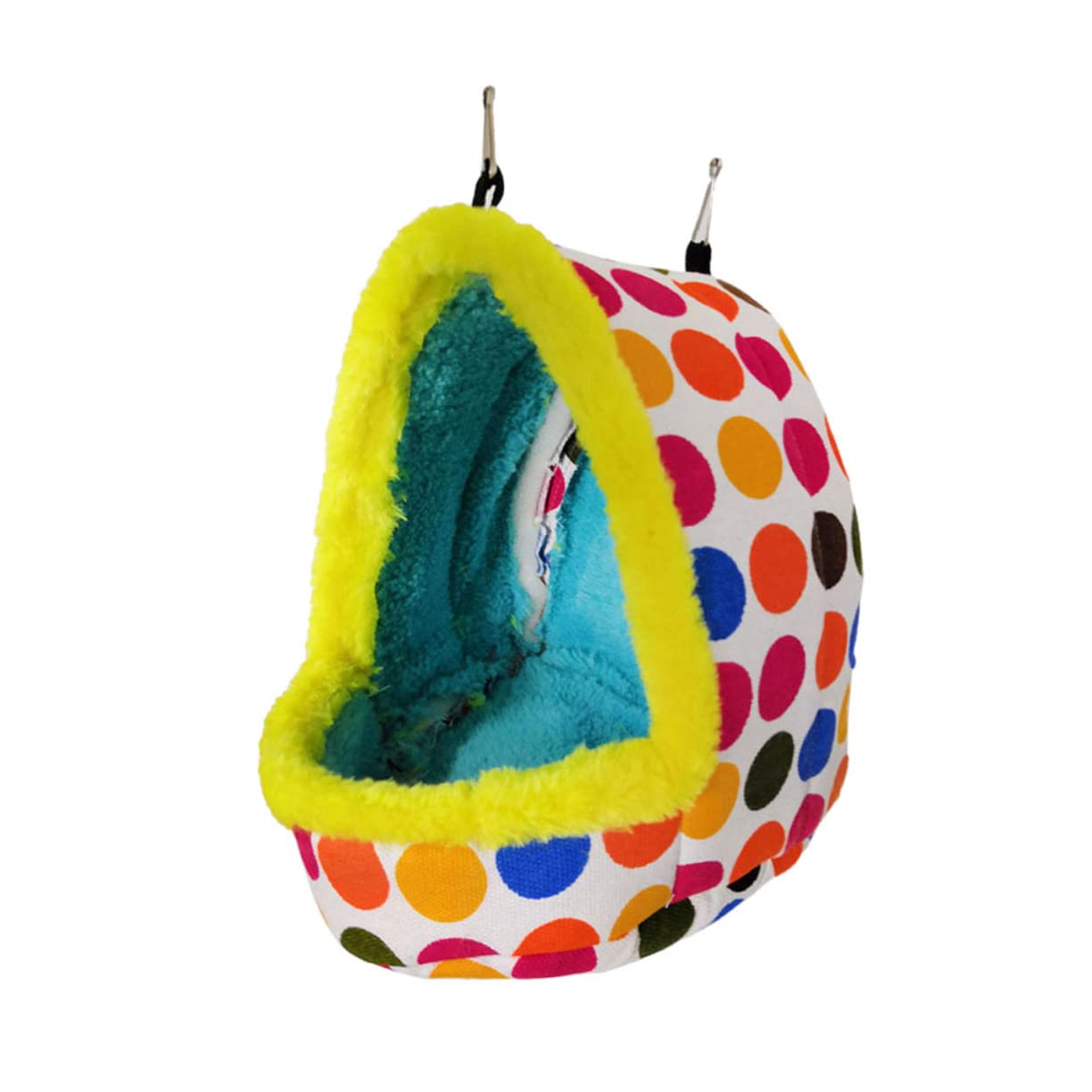 3piezas Nido De Pájaros Calido y Acogedor para Periquitos Cacatúas y Otras Aves Cama De Peluche Creativa para Invierno