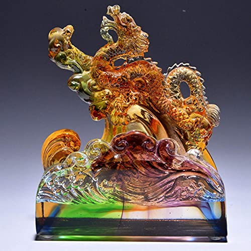 ガラス製ドラゴン彫刻装飾品 ガラス製ドラゴン彫刻装飾品 | ヤマダウェブコム