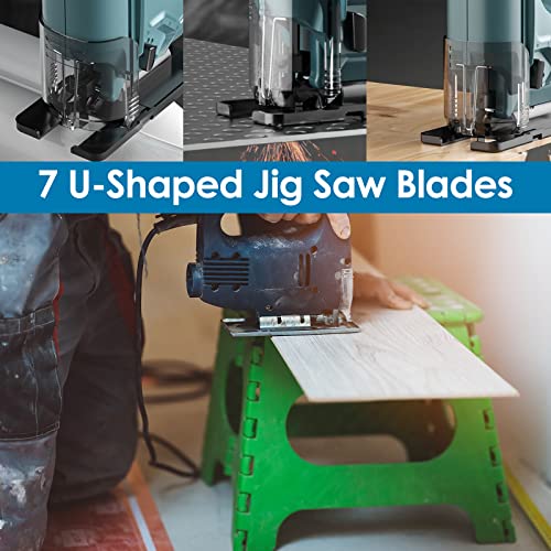 kjcbkcb 24-Piece Jigsaw Blade Assortment