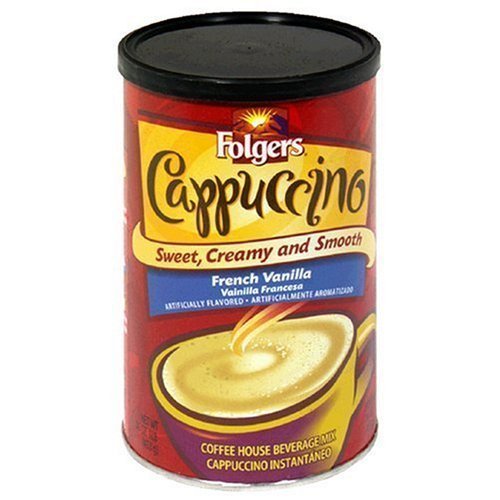 Buy Folgers Cappuccino French Vanilla Beverage Mix, 16Ounce Canisters