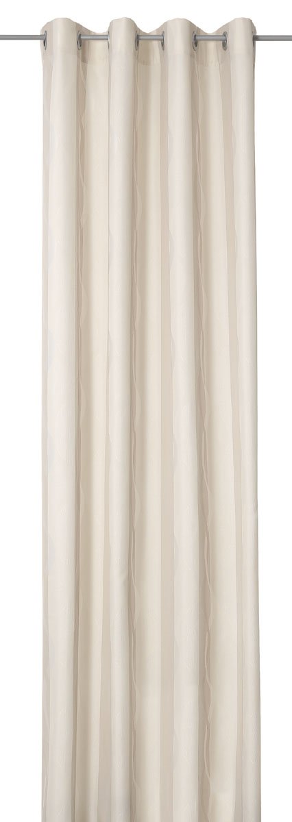 Tenda Deko Trends Con 8 Occhielli, 245x150 Cm, Colore Naturale, Design Ondulato, Made In Germany - 3