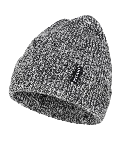 Bonnet tricoté pour grosse tête : fini d'avoir froid avec ce grand bonnet chaud d'hiver L/XL