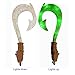 Evursua Pretend Play Moana Maui Fish Hook Lights up&Music,Moana Toys for Boys Toy Activity Roleplay Sets