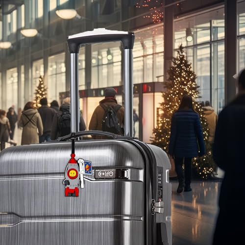 Lego Silicone Bag Tag - Rocket Boy (52852), 1, Luggage Tag, for Travel, Suitcase, Backpack, Summer Beach Bag2