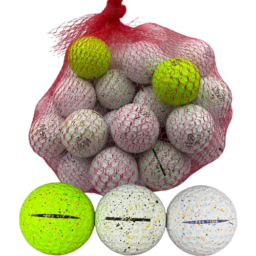 Golf Ball Planet 5A/Mint Recycled Used Golf Balls for Vice Pro Mix in Excellent Condition (50 Pack, Drip Mix)