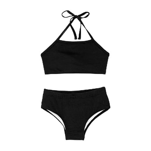 Biquíni Liso Menina Infantil Proteção Solar Uv Praia Verão