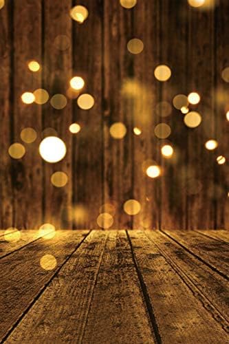Amazon Qinunipoto ビニール 2 1m X 3m 写真のためのヴィンテージの木の板壁の背景 写真撮影の写真プロップのための素朴な木製の写真の背景きらびやかな配列白丸 Qinunipoto バックペーパー 背景布