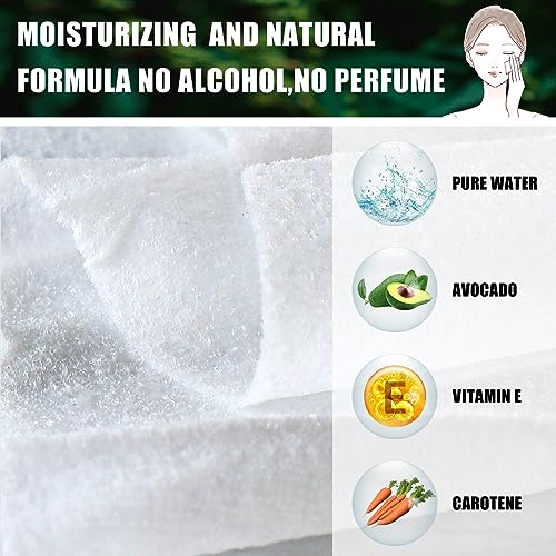 Ctosree 150 pcs Makeup Remover Wipes Bulk Individually Wrapped Makeup Wipes Single Remover Cloth Facial Cleansing Pads for Mascara Lipstick Oil Dirt Face Skin Travel Hotel(Black) - Thumbnail 3
