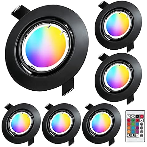 KYOTECH Spots LED RGB+Blanc Chaud Cover